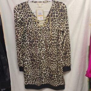 Michael kors leopard print dress